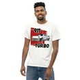 thumbnail image 5 of Porsche 911 Turbo, a classic with performance car enthusiasts. Unisex classic tee (White, XL), 5 of 15