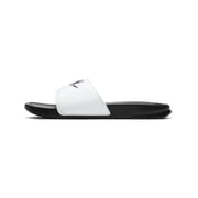 Nike Men's Benassi Just Do It Slides White/Black SIZE M11