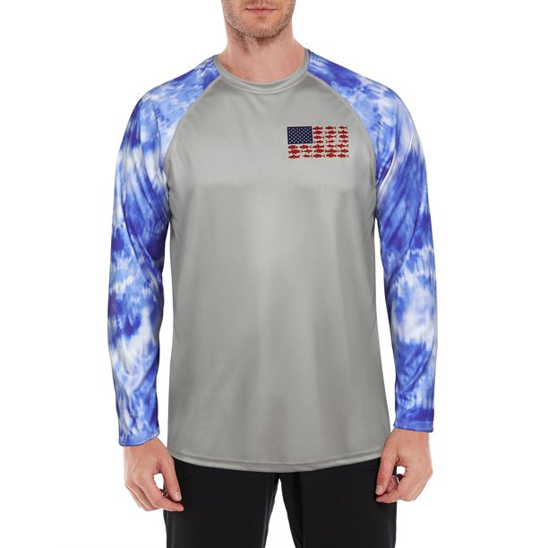 Hde Hde Performance Fishing Shirts For Men Long Sleeve Upf 50 Sun Protection Quick Dry Outdoor T Shirt Walmart Com Walmart Com