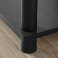 Mainstays No Tools End Tables, True Black Oak, Set of 2