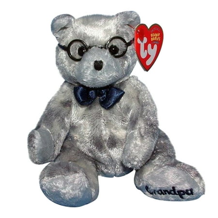 Ty Beanie Baby: Grandfather the Bear | Stuffed Animal | MWMT price history on PriceWatchPro