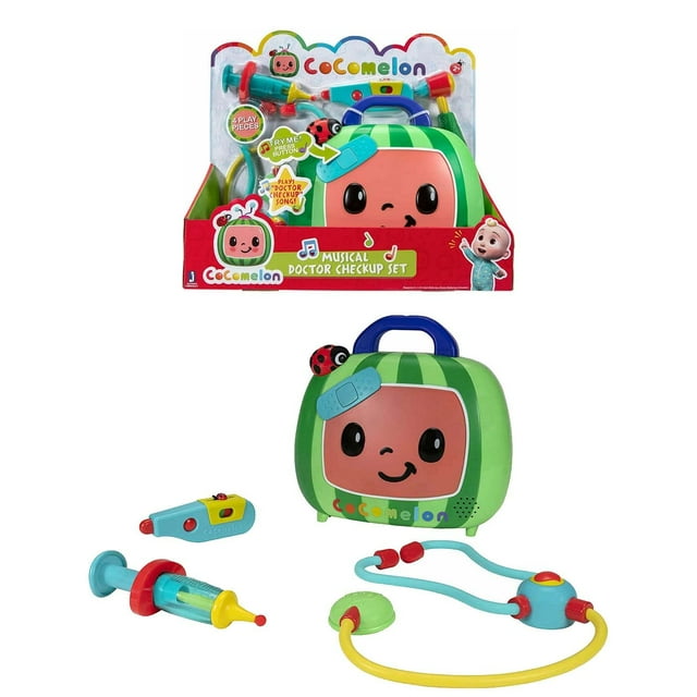 Doctor Playset CocoMelon Musical Checkup con efectos de sonido