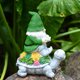 thumbnail image 5 of Estatua al aire libre de decoración de jardín suculenta con luz solar decoración al aire libre para patio, 5 of 8