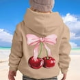 thumbnail image 2 of Aihuaihua Christian Hoodies for Girls Kids Back to School Hoodies Toddler Cute Pullover Hooded Sweatshirt Long Sleeve Tops Preppy Clothes for Girls 1-12 Years, 2 of 5