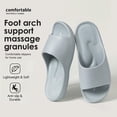 thumbnail image 4 of Flat Shoes for Women Arch Support EVA Slides Lounge Shower Non Slip House Slippers, 43, 4 of 4