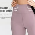 thumbnail image 2 of Pantalones cortos de yoga para mujer con bolsillos Medias deportivas de cintura alta Estiramiento Co Abanopi Pantalones deportivos, 2 of 7