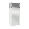 thumbnail image 6 of Seville Classics UltraHD® Stacking Top Steel Body Lockable Storage Cabinet Organizer Shelving Unit, 36" W x 24" D x 18.5" H, Granite, 6 of 7