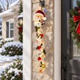 thumbnail image 5 of Glowing Christmas Door Hanger Light Decoration Santa Design Pre Lit Hanging Ornament For Side Door Entryway And Wall Display,47.24Inch, 5 of 5