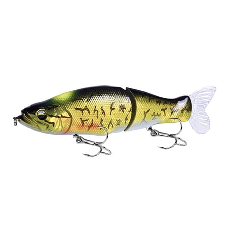 YIEMEEN 32g 135mm Artificial Hard Baits Swimming Lure with Hook Multi Jointed Lure