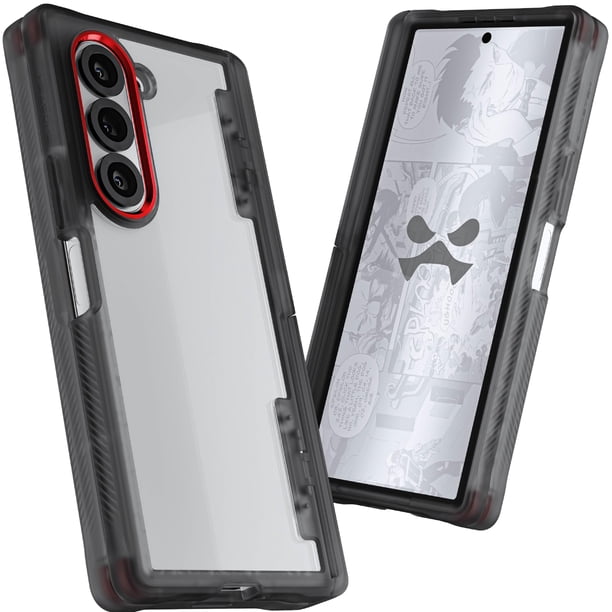 Funda Ghostek Covert Clear para Galaxy Z Fold 6 con soporte ahumado