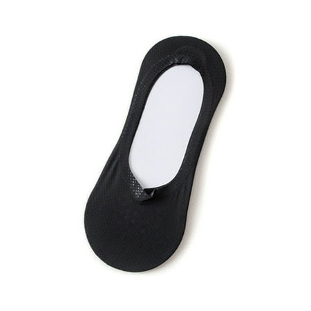 

3 Pairs Men Breathable Ice Silk Socks Low Cut Liner Non Slip Thin Invisible Sports Socks