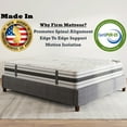 thumbnail image 5 of Ottomanson Edge to Edge 12" Pocket Coils Firm Tight Top Hybrid Mattress in a Box, King, 5 of 12