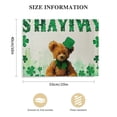 thumbnail image 3 of Nawypu Happy St. Patrick's Day Shamrock Clover Canvas Wall Art  Printed Pictures Artwork Posters Paintings Decoration for Living Room Bedroom Office Coffee Club New Home St. Patrick's Day Gifts, 3 of 6