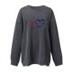 thumbnail image 3 of ICHUANYI Liquidación Moda de mujer Otoño Impreso Blusa suelta de manga larga Cuello redondo Casual Pullover Tops Sweatershirt ICHUANYI WER202308172543, 3 of 3