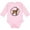 AD-Pink, variant on Future Goat Farmer with Cute Goats and Hoof Prints Boys or Girls Long Sleeve Baby Bodysuit