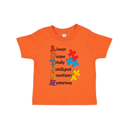 

Inktastic Autism Acrostic Gift Toddler Boy or Toddler Girl T-Shirt