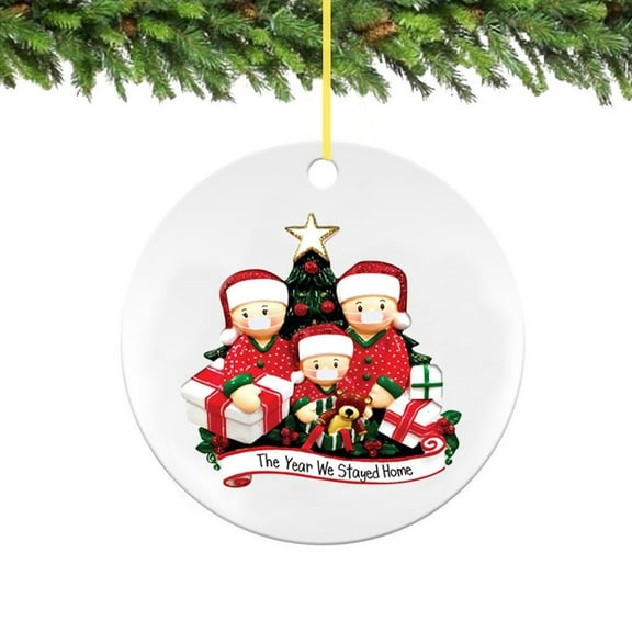 AnuirheiH 2022 Christmas Hanging Ornaments Christmas Tree Pendant Lighted Pendant Faceless Santa Claus Pendant