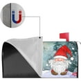 thumbnail image 4 of Christmas Snowfall Gnome Magnetic Mailbox Covers, Mail Wraps Garden Yard Home Decor for Outdoor Standard Size 21" Lx 18" W…, 4 of 6