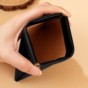 Taotanxi Leather Genuine Leather Squeeze Coin Purse, Coin Pouch Change Holder For Men/Woman Size 4 X 5