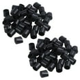thumbnail image 1 of Rubber Caps 80-Piece Black Rubber Tube Ends 10mm Round, 1 of 8