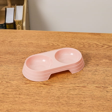 New Cat Dog Double Pet Bowls Feeding and Drinking Bowls Food Water Feeder for Dog Puppy Cats Pets Supplies Feeding Dishes
