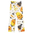 thumbnail image 3 of BiZtdJrK Fashion Sleepwear Sets for Women Novelty Pumpkin Printed Halloween Pajamas 2 Piece Outfits Long Sleeve Lapel Button Down Shirts and Pants Lounge Set with Chest Pocket BB-Multicolor M, 3 of 5