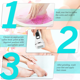 thumbnail image 4 of Removedor de callos eléctrico, kit de pedicura depurador de pies recargable para talones agrietados y piel muerta Vhermosa CPB-US-YYM192-5, 4 of 6