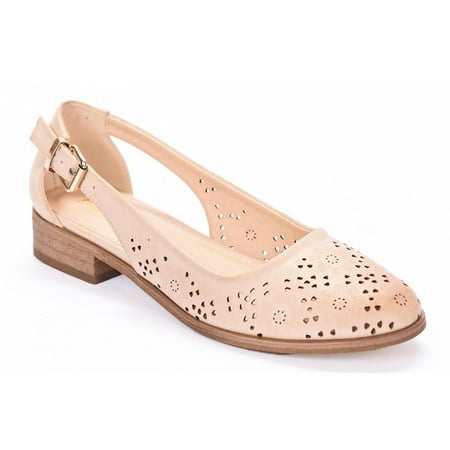 

ASNY Lerane Beige Flat