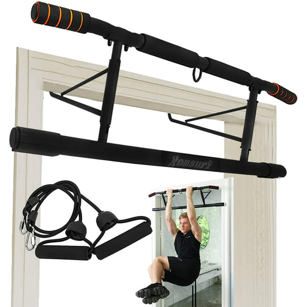 herder Luxe Toestemming KOMSURF Pull Up Bar for Doorway, Pullup Bar for Home, Multifunctional Chin  Up Bar, Portable Fitness Door Bar, Body Workout Gym System Trainer -  Walmart.com