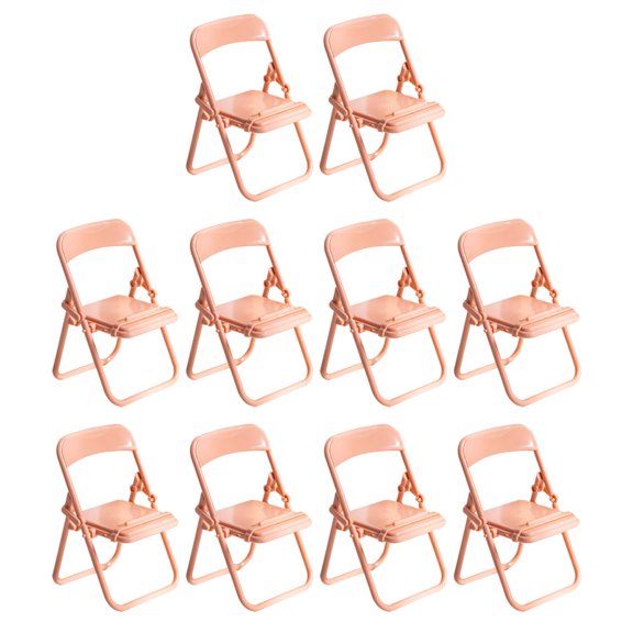 HONMEET 10-Pack Phone Holders with Chair-Shaped Design, Ideal for Watching Movies, Streaming, and Hands-Free Viewing