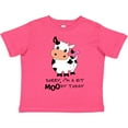 thumbnail image 3 of Inktastic Sorry, I'm a Bit Moody Today Cute Cow Pun Boys or Girls Toddler T-Shirt, 3 of 5
