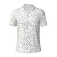 thumbnail image 2 of Daiia Poodle Dog Pattern Men’s Polo Shirts,Solid Deck Shirt,Classic Fit, Breathable Cotton Polo for Casual and Sport Wear-X-Large, 2 of 7