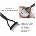 thumbnail image 3 of Aplicador de máscara Eyelash Comb MSQ, separador de pestañas, negro, 3 of 8