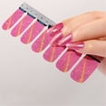 thumbnail image 2 of Nail Stickers Color Nail Polish Strips Wraps DIY Decals Beauty Full Cover for Stunning, 2 of 3