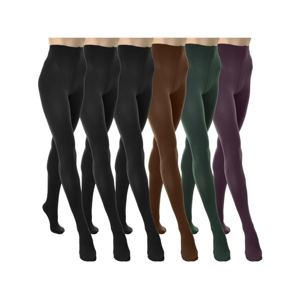 Angelina Winter Brushed Interior Thermal Tights (6Pack)