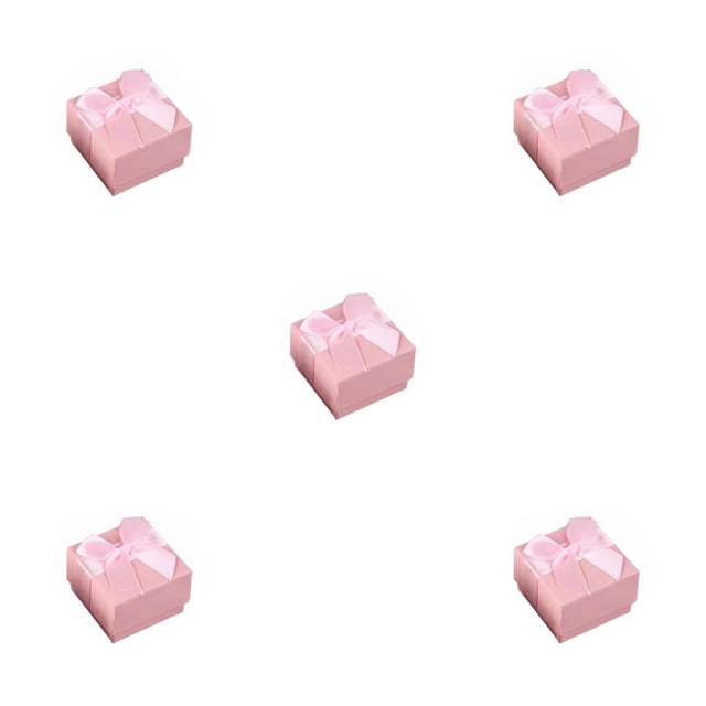 Guardurnaity Caja Regalos Bowknot Cinta Cajas nórdicas Anillo Collares Multifuncional Ataúd Ataúd Adorno Decoración Acción de Gracias Type5 NO5