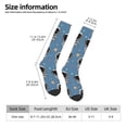 thumbnail image 7 of Knee High Socks for Men and Women, Astronaut Althletic Compression Socks, Support Long Tube Socks for Outdoor Sport, Calf Socks, High Stockings for Women Men, 7 of 7