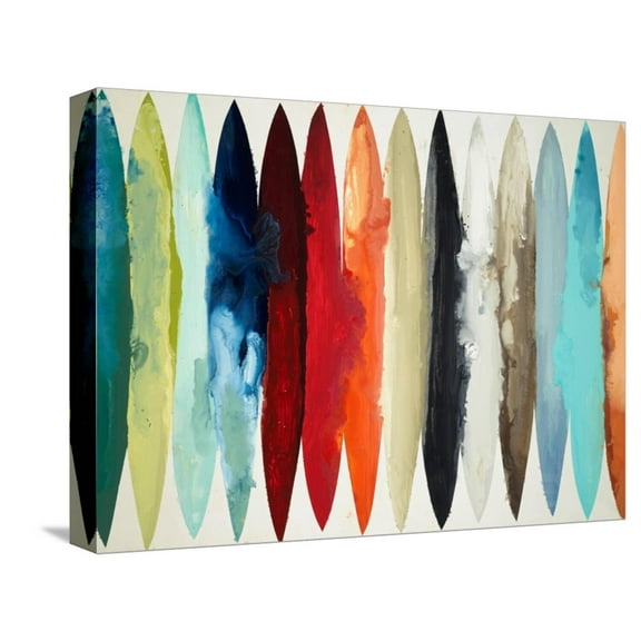 Art.com Even Flow Stretched Canvas Print Wall Art by Randy Hibberd, 16" x 12"