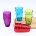 thumbnail image 2 of Yesbay 4 Pcs Plastic Tumblers Set Reusable Tumbler Glasses with Swirl Design Stackable Water Cups for Garden Picnics Camping BBQs Parties, 2 of 7