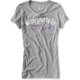 thumbnail image 1 of Aeropostale New York Script Graphic playera para mujer, gris, grande Aeropostale Camiseta gráfica, 1 of 1