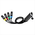 thumbnail image 3 of Audio Adapter Cable for RJ45 4 Channel 3Pin XLR DM512 Network Signal Extender Network Cable to Analog Distribution 20cm, 3 of 5