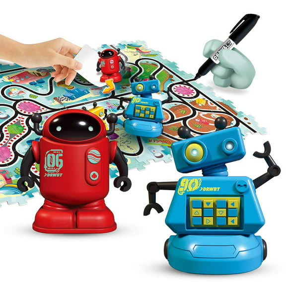 REMOKINg Magic Inductive Robot Toys,creative Track Puzzle Race game,Learning and Educational Toys for Boys & girls 3 Years and Up,Party and Birthday g