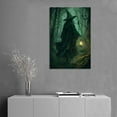 thumbnail image 5 of Halloween Witch in The Forest Canvas Wall Art Prints Poster Gifts Photo Picture Painting Posters Room Decor Home Decorative 16x24inch(40x60cm), 5 of 6