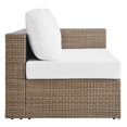 thumbnail image 5 of Modway Convene 4-Piece Outdoor Patio Furniture Set in Cappuccino White, 5 of 10