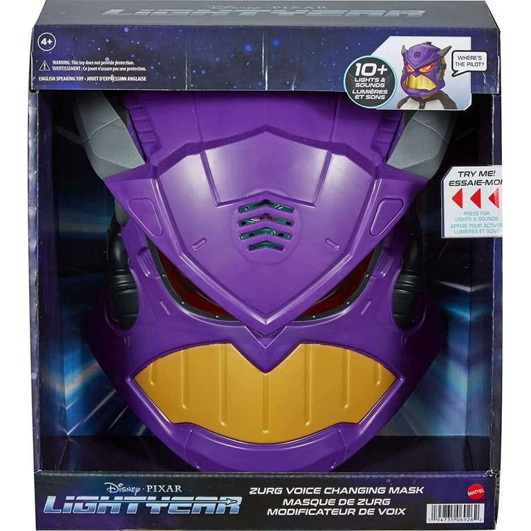 Disney Pixar Lightyear Zurg Voice-Changing Mask, Role Play Game