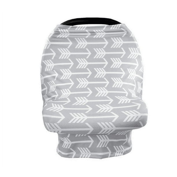 Xihbxyly Funda para Asiento de Coche para Bebé, Pañuelo de Lactancia Multiusos, Protección Transpirable para Cochecito, Ideal para La Lactancia, Regalo para Mamás, Diseño Práctico y Cómodo, Compatibl