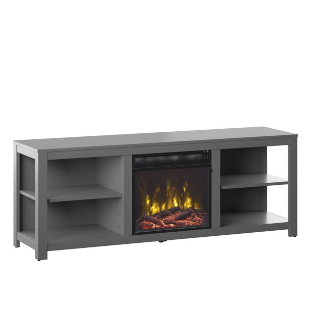 Twin Star Home TV Stand for TVs up to 65 inches with ClassicFlame
