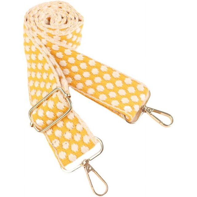 LinYooLi Bandoulière de Remplacement Réglable, Sangles de Bagage, Ceinture Bandoulière en Toile pour Sac à Main, Sangle de Sac à Main pour Femmes (Style A 119)