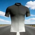 thumbnail image 4 of Yaoyar Mens Short-Sleeved Cycling Jersey Quick-Drying Sun-Protective Zippered Short-Sleeved Stand-Up Collar With Pockets Road Cycling Jersey, 4 of 4