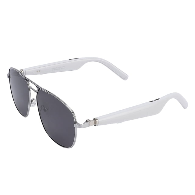 Lunettes de Traduction AI, Lunettes Intelligentes avec Traduction en Temps Réel de Plus de 100 Langues, Micro et Haut-Parleur Intégrés pour Appels, Musique et Voyages
